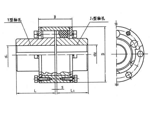 ZL型弹性柱销式联轴器系列